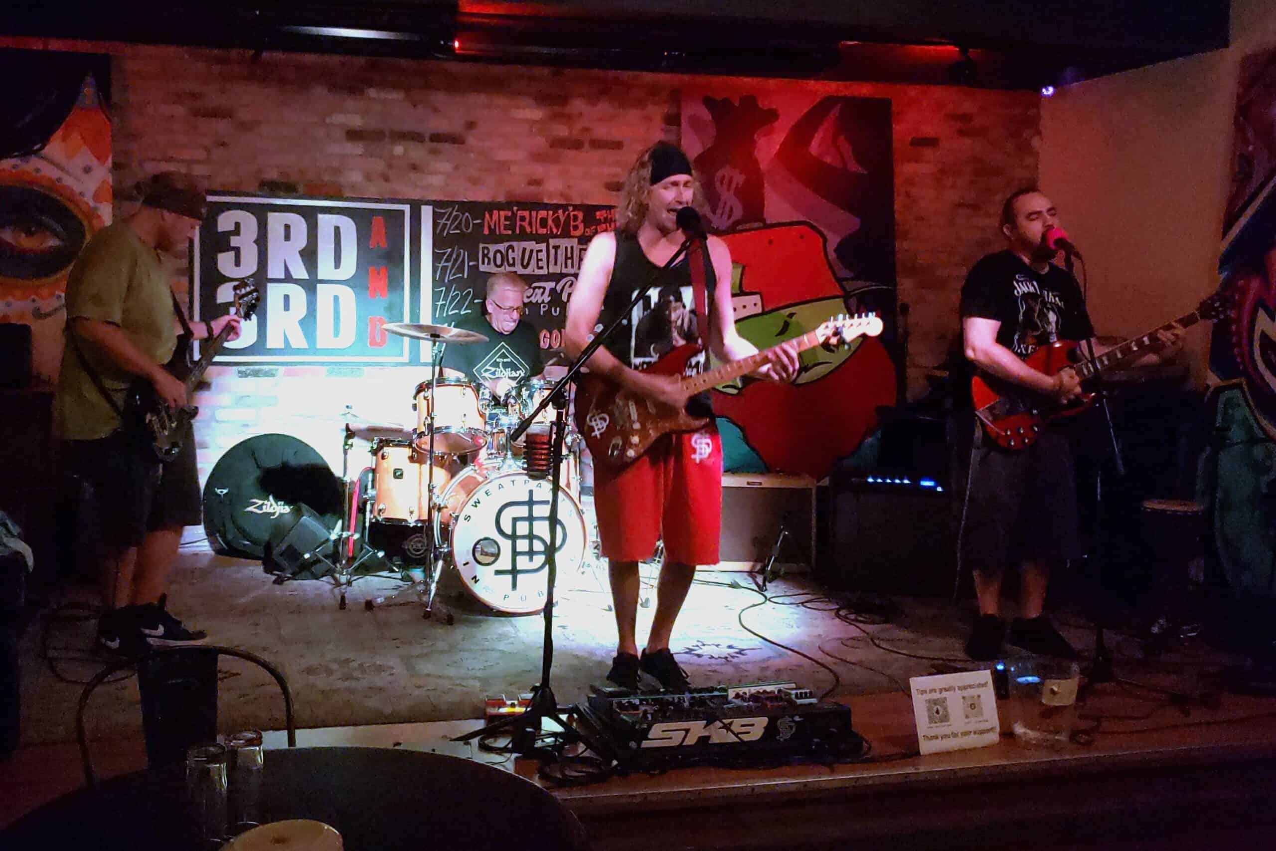 SweatPants in Public at the Banana Boat