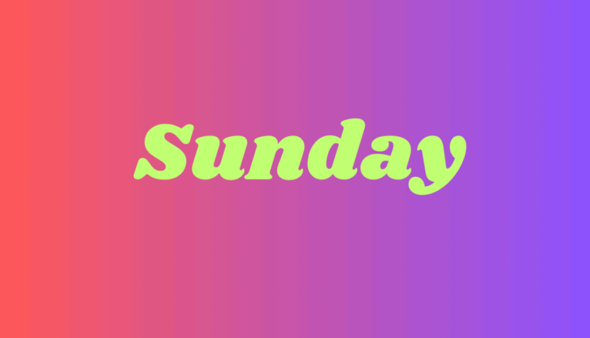 Sunday-2024