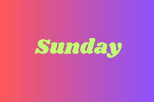 Sunday-2024