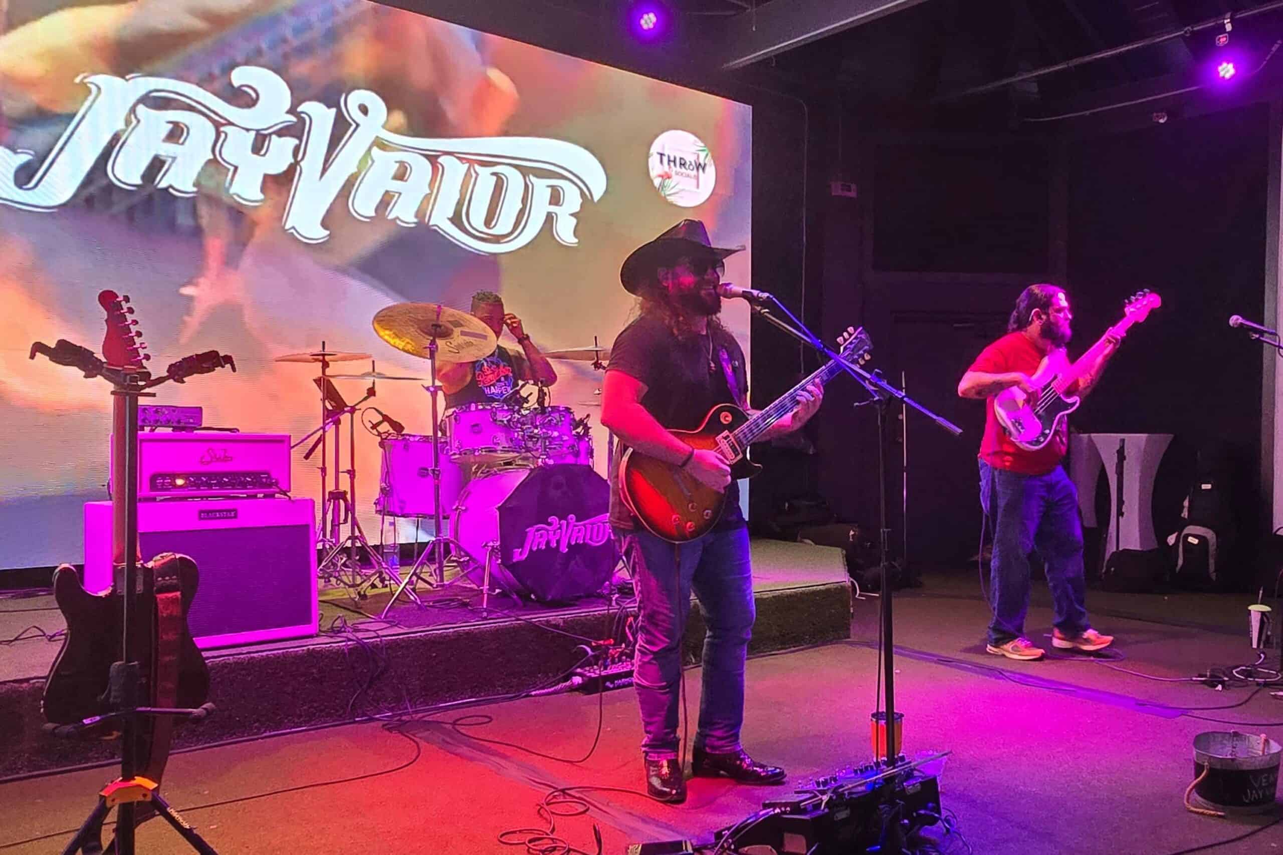 Jay Valor Band at Throw Social