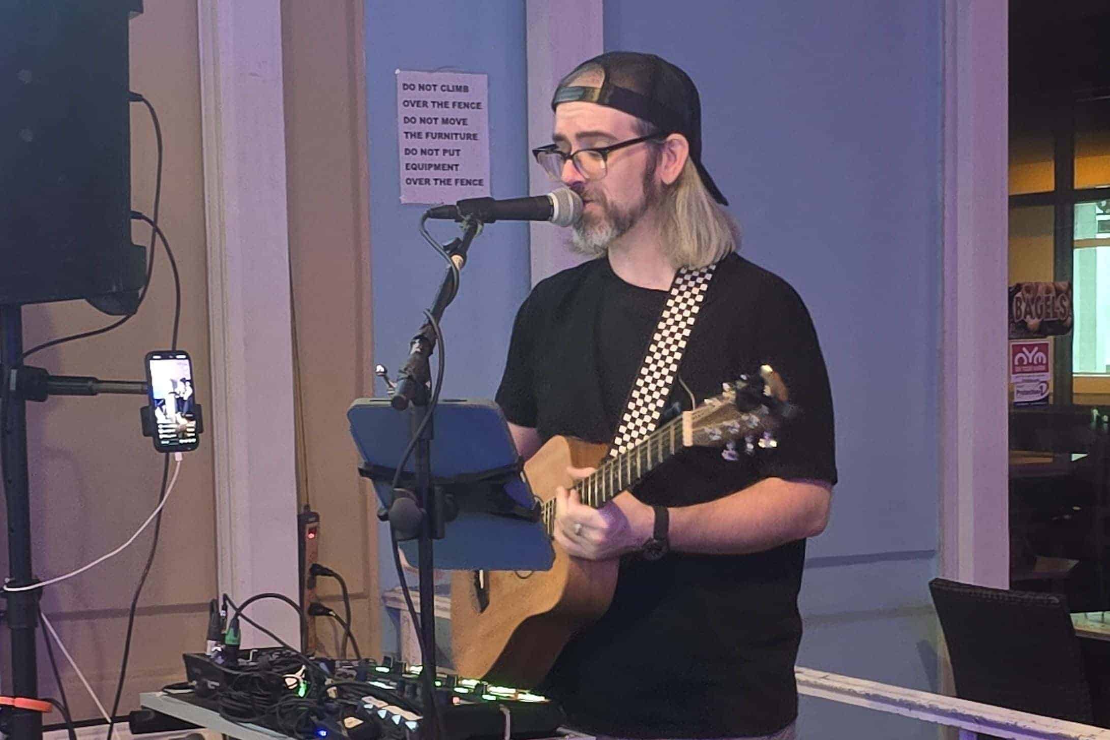 Ricky B at Prosperity Brewers
